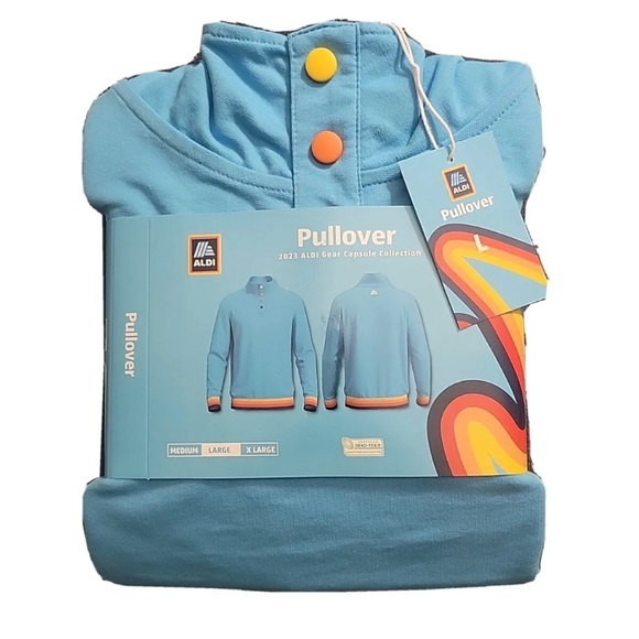 ALDI Shirts 223 Aldi Gear Capsule Collection Large Pullover Poshmark